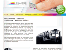 Tablet Screenshot of lesaffre.be